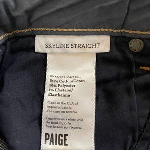 Paige Jeans Size 28 Straight Leg